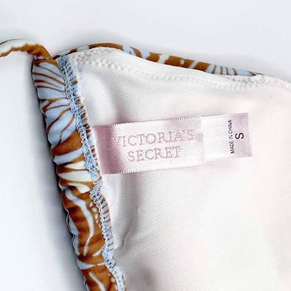 Victoria's Secret sequin triangle tie bikini top - Picture 6 of 7